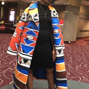 AMAZING TRIBAL PRINT COAT!